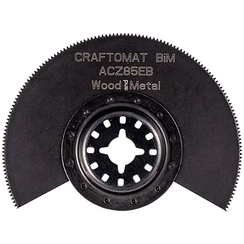 CRAFTOMAT segmentni žagin list craftomat acz 85 eb (premer: 85 mm, les/kovina/umetna masa)