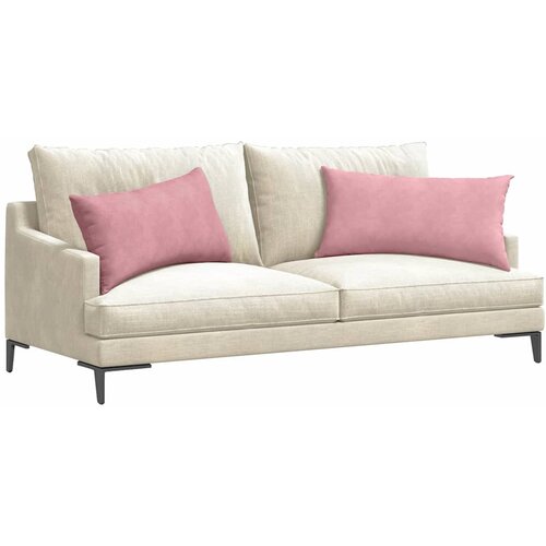  Jastučići za sofu 2 pcs Ružičasta 80 x 40 cm Kordura tekstil Slike