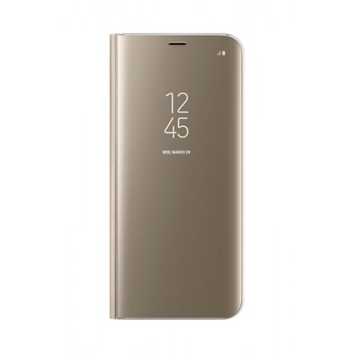 Samsung original torbica Clear View EF-ZG955CFE za Galaxy S8 Plus zlat Cene