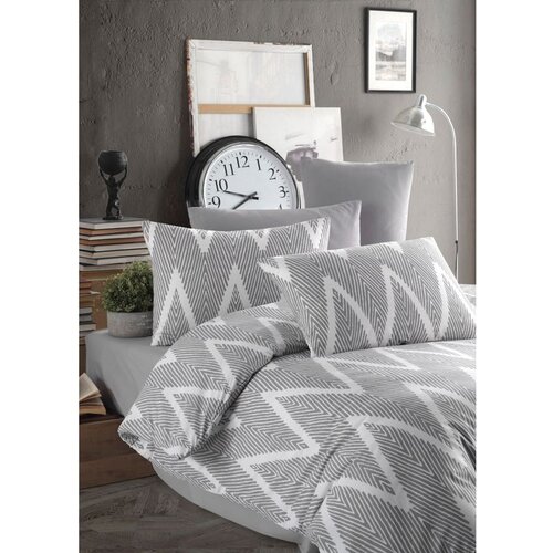 Olivia grey greywhite single xxl quilt cover set (de) Slike