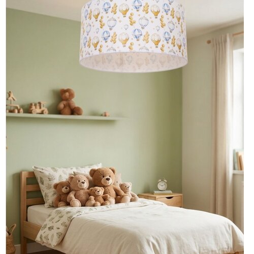  Dečije plafonsko svetlo KIDS ROOM 1xE27/60W/230V &amp;Oslash; 40 cm baloni Slike