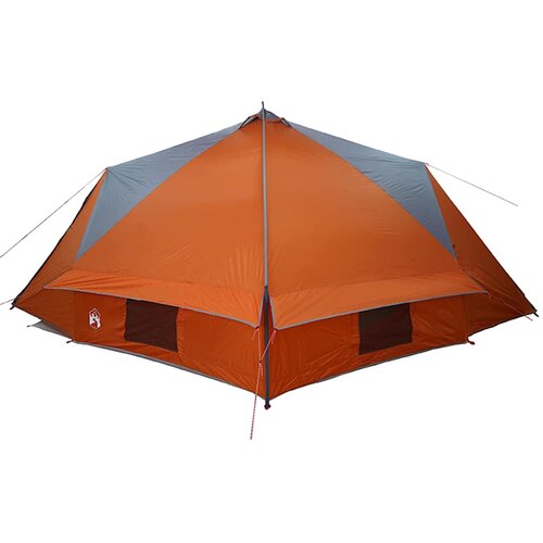  Teepee &amp;scaron;ator za 10 osoba Siva i narančasta 567 x 470 x 242 cm Slike