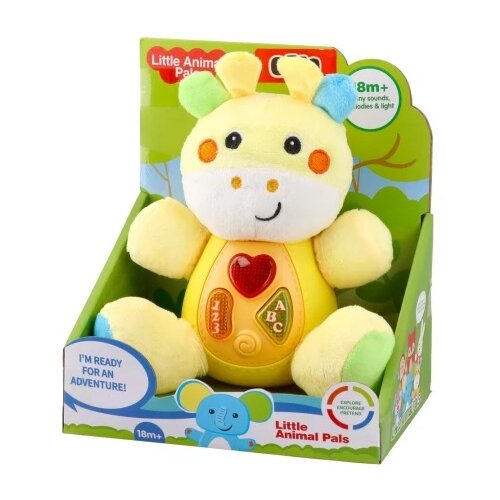 Ozzo Litlle animal pals, muzička igračka za bebe, plišana žirafa Cene
