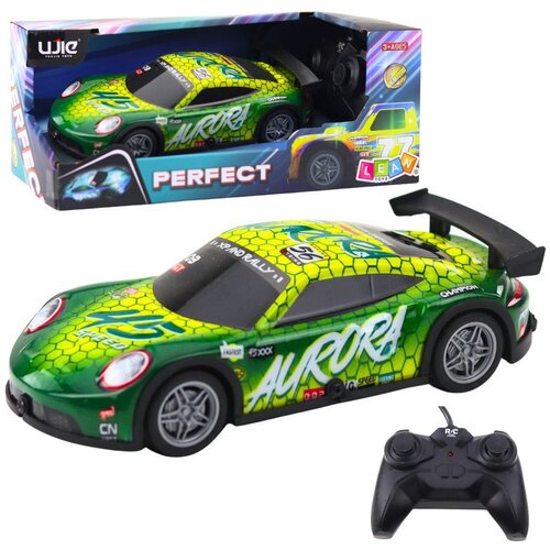Rc trkaći automobil na daljinsko upravljanje sa svijetlećim zelenim tijelom Cene