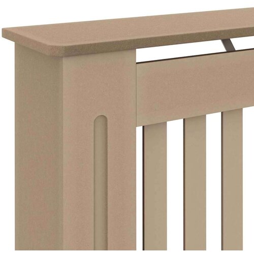VidaXL pokrivač radijatora 2 pcs smeđa 172 x 19 x 81.5 cm Slike