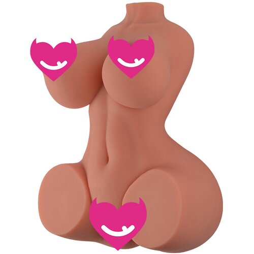 SuperLove Kelly Big Boobs Reaslistic Sex Doll 3.6kg Brown Slike