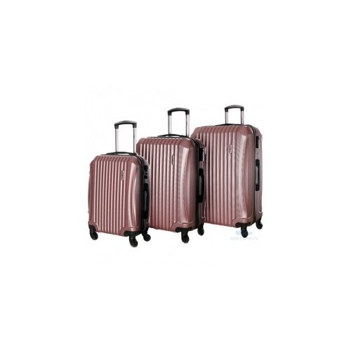  Set abs kofera enova sevilla rose gold 55cm-65cm-75cm Slike