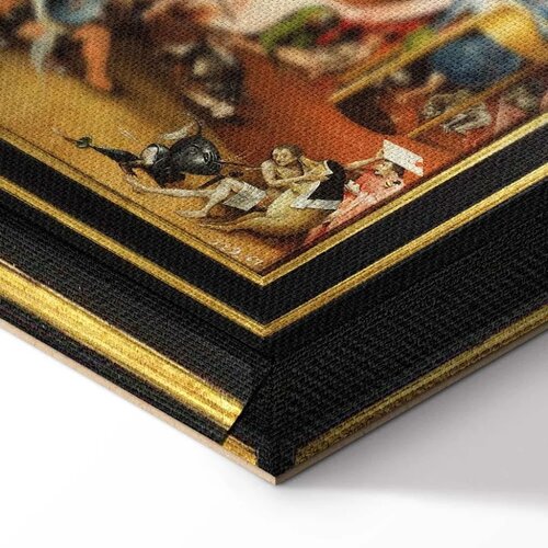  Slika - Hieronymus Bosch &amp;ndash; The Garden of Earthly Delights 120x60 Akustična Slike