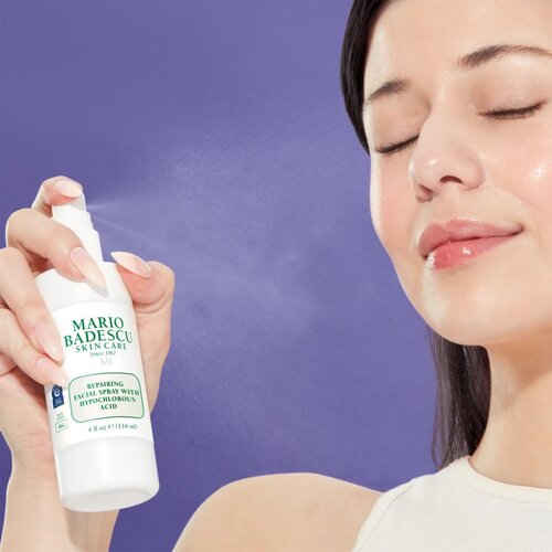 Mario Badescu Repairing Facial Spray With Hypochlorous Acid obnovitveno pr&amp;scaron;ilo za obraz za pomiritev kože 118 ml Slike