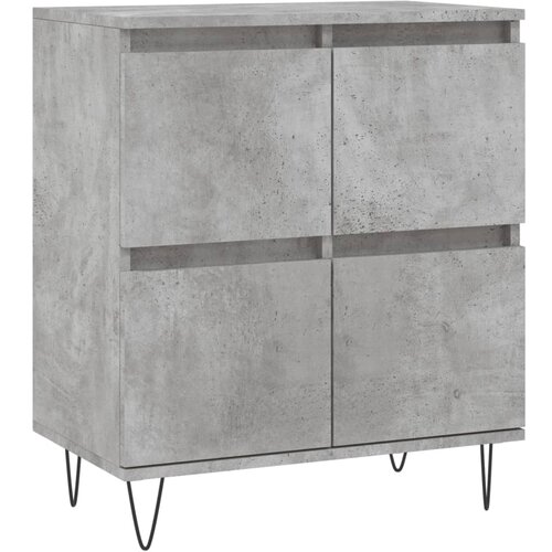 Maison Chic Komoda - Predalnik betonsko siva 60x35x70 cm inženirski les, (21721747) Slike