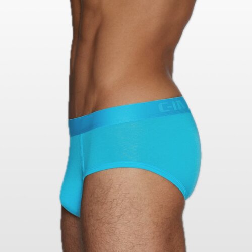 C-IN2 Minimal slip gaće srednjeg struka od modala &amp;ndash; Bobby plava Slike