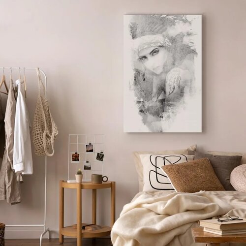  Slika - Ethnic Look (1 Part) Vertical 80x120 Na talijanskom platnu Slike
