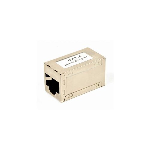 FTP shielded Cat 6 Lan coupler, GEMBIRD NCA-LC6S-01 Slike