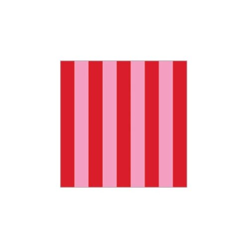 PPD Papperproducts Design Stripes - Salvete - Stripes, Red/pink, 33x33 cm Cene