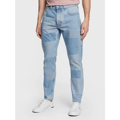 PepeJeans Jeans hlače Callen Weave PM206815 Modra Relaxed Fit