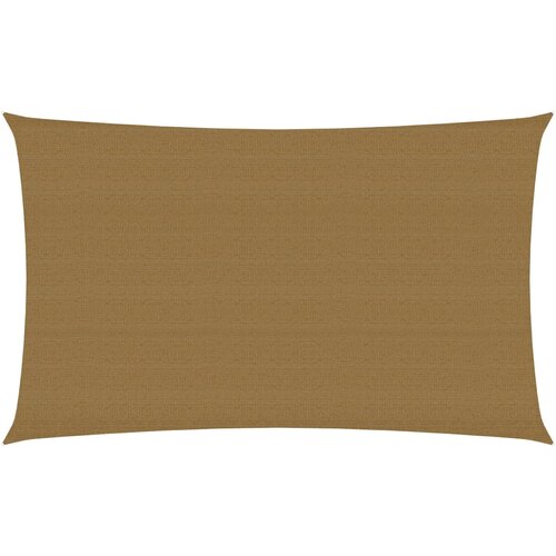 The Living Store Senčno jadro 160 g/m² taupe 2x5 m HDPE - Senčno Jadro, (21630933) Cene