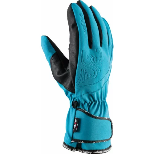 Viking Sonja Gloves Turquoise 5 Skijaške rukavice