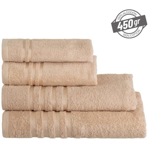 Casa Selecci&amp;oacute;n Bež frotirna bombažna brisača 50x100 cm Simple &amp;ndash; Slike