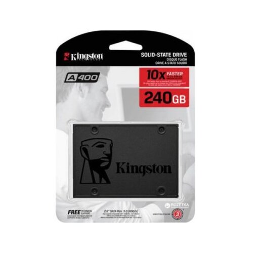 Kingston SSD A400 240GBup to 500MB/s Read and 350MB/s Write Cijene