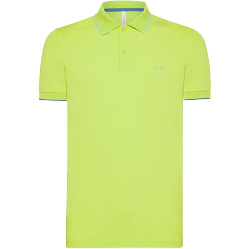 Sun68 muŠka majica polo small stripes on collar Cene
