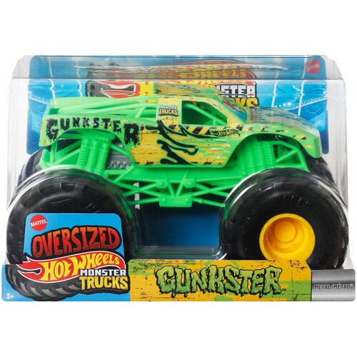 Mattel Hot Wheels Monster Trucks: Gunkster po&scaron;astno vozilo 1/24 &ndash; Cene