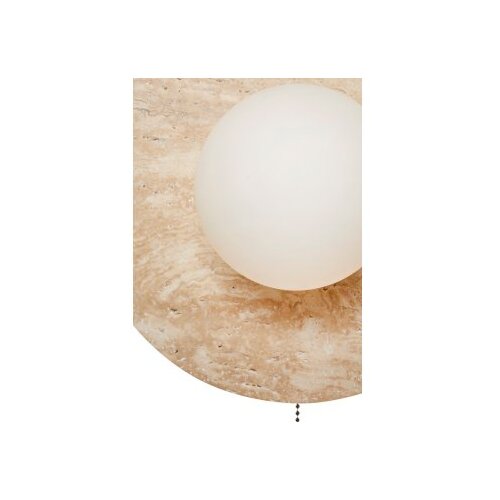 Opviq Bež zidna lampa od kamenine &amp;oslash; 12 cm Hilde &amp;ndash; Slike