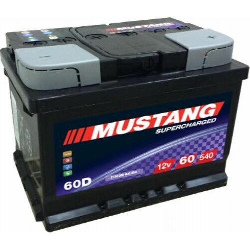 Mustang akumulator za automobile 12V060D scd Slike