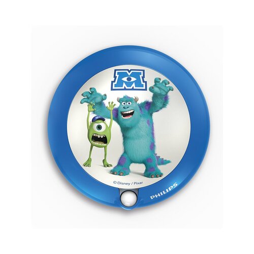 Philips monsters led zidna lampa noćno svetlo sa senzorom, plava Slike