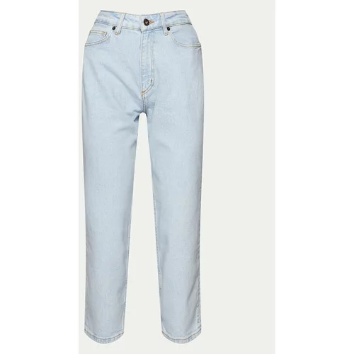 Hugo Jeans hlače Noe_B 50520613 Modra Mom Fit