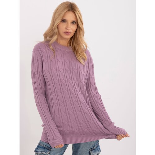 Wool Fashion Italia Sweater-AT-SW-2343.88-purple Cene