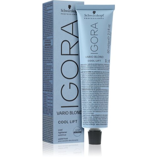 Schwarzkopf IGORA Vario Blond dodatak za posvjetljivanje i toniranje Cool Lift 60 ml Cijene