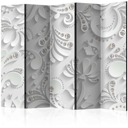  Paravan u 5 dijelova - Flowers in Crystals II [Room Dividers] 225x172 Cijene