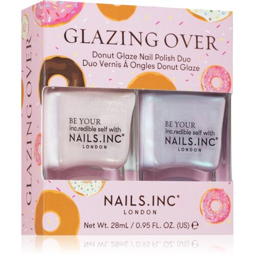 Nails Inc. Glazing Over Donut Glaze set lakova za nokte Cene
