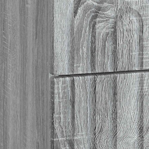  Noćni ormar Siva sonoma 43 x 34,5 x 48 cm Konstruirano drvo Slike