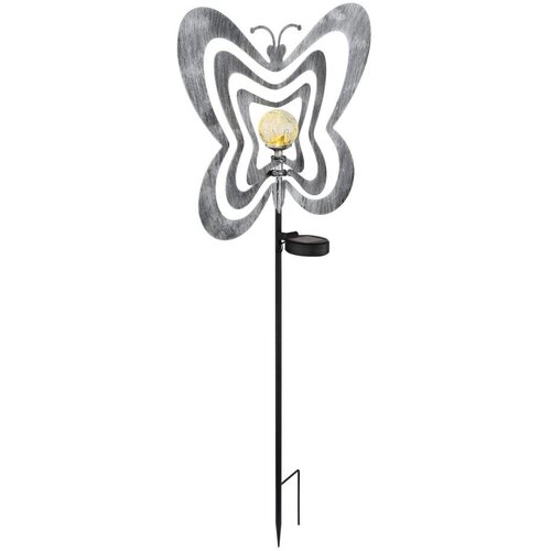 Globo 36581 - LED solarno svetlo LED/0,06W/3V IP44 srebrni leptir Cene