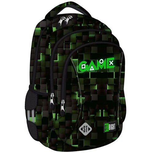 Unipap st.right green game &amp;scaron;kolska torba, ruksak BP77 44x29x22cm Slike