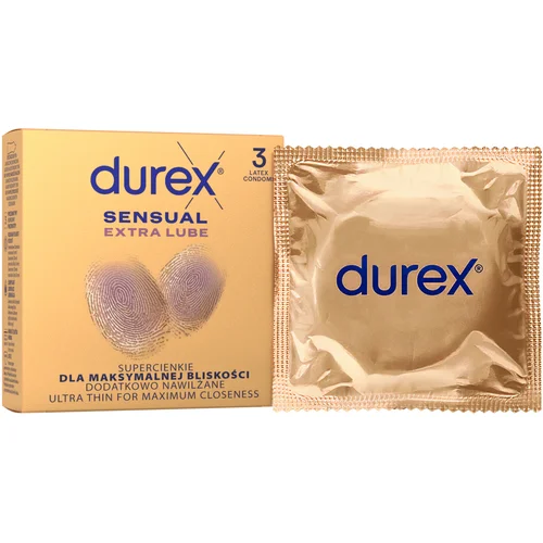 Durex Sensual Extra Lube 3 pack