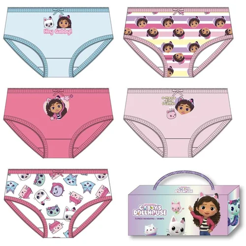 Gabby's Dollhouse GIRLS' UNDERWEAR SET SINGLE JERSEY 5 PIECES