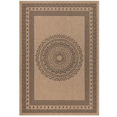 Ayyildiz Carpets Črna/v naravni barvi zunanja preproga 160x230 cm Dhaka – Cene
