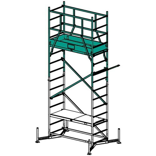 Krause ClimTec Element za povećanje radne visine (Radna visina: 5 m, Dimenzija stajaćeg dijela: 1,5 x 0,6 m, Opteretivost stajaćeg dijela: 200 kg) Cijene