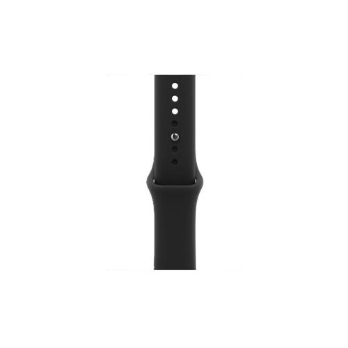 Apple Pametna ura Watch S12 GPS 46mm Black Aluminium Case s pa&amp;scaron;čkom Black Sport Band, S/M, (5000481859) Slike