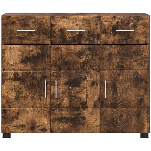  Kreveta Dimljeni hrast 88 5 x 30 5 x 73 cm Konstruirano drvo Slike