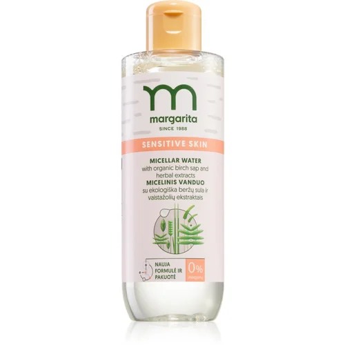 Margarita Sensitive Skin micelarna voda za čišćenje i skidanje make-upa 200 ml