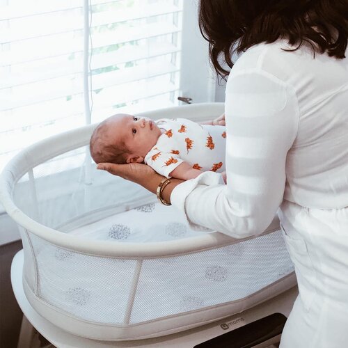 4moms Mamaroo navlaka za du&amp;scaron;ek, bela Slike
