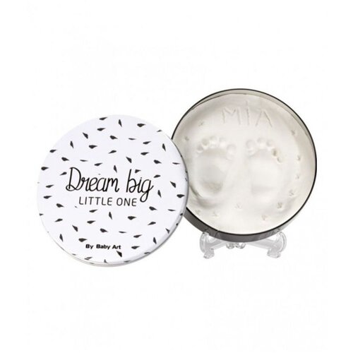 BABY ART Elegance Magic box Dream big - okrogel črno/bel Cene