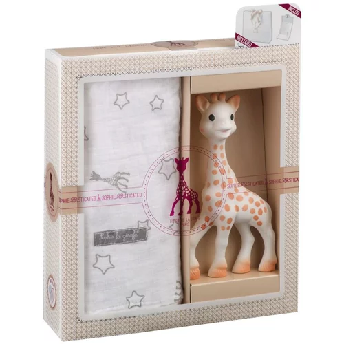 Sophie La Girafe darilni paket žirafa sophie sophisticated (grizalo in plenička)