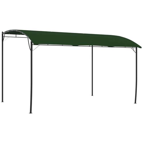 Gazebo 4 x 3 x 2 55 m Zelena Tkanina i Aluminij 180 Cijene