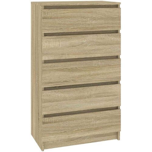 VidaXL Ladičar boja hrasta sonome 60 x 36 x 103 cm konstruirano drvo Slike