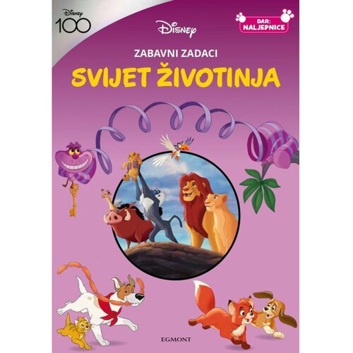 Egmont DISNEY SVIJET ŽIVOTINJA zabavni zadaci Slike