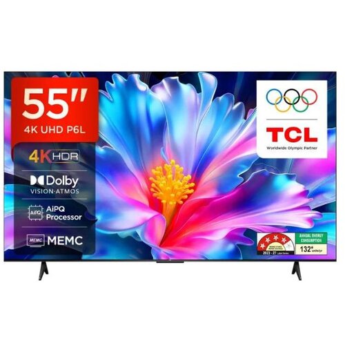 Tcl 55"P6L 4K UHD Google TV 60Hz, VRR, 270 nits Cijene